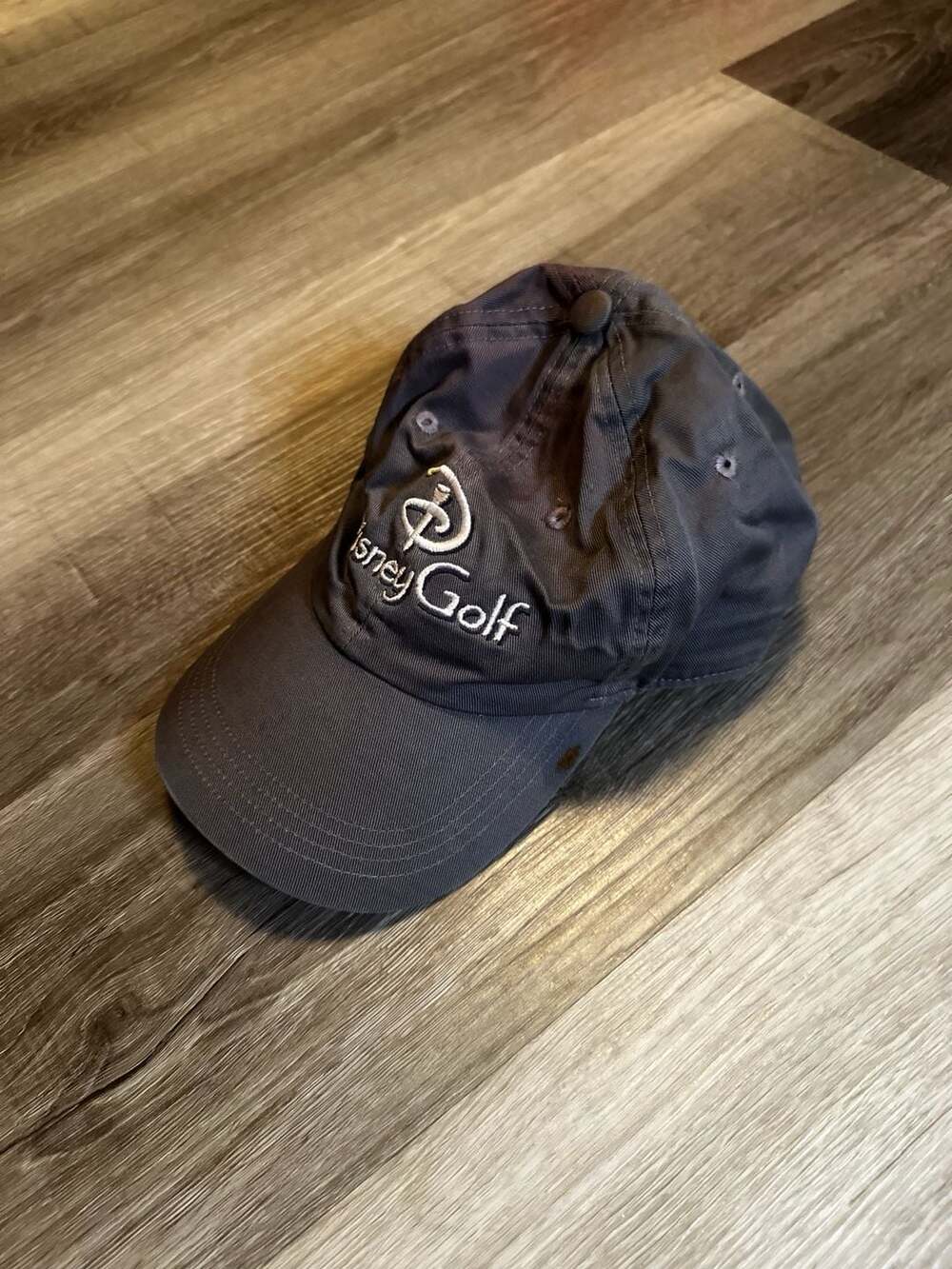 Vintage Disney Golf Mickey Mouse Gray Adjustable Baseball Cap by Ahead